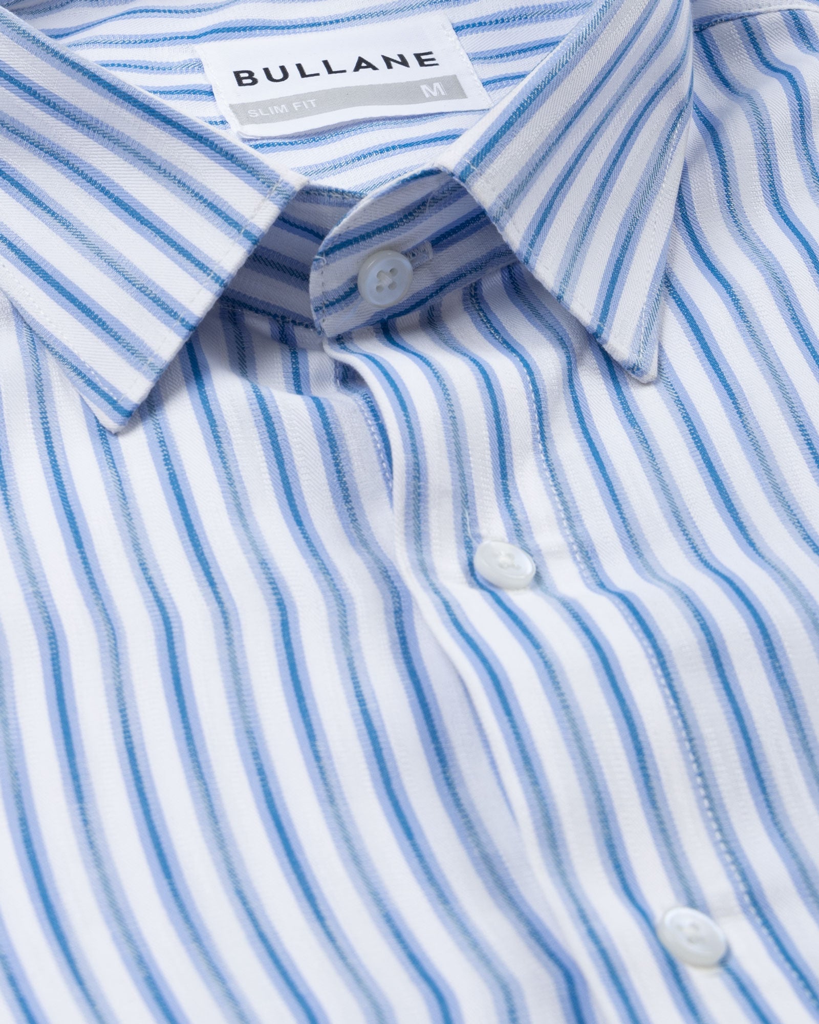 Brex Blue Premium Cotton Stripe Shirt
