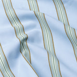 Brex Sky Blue Premium Cotton Stripe Shirt