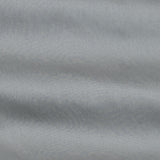 Luce Ash Grey Cotton Plain Mandarin Shirt - Bullane