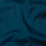 Luce Teal Cotton Plain Mandarin Shirt
