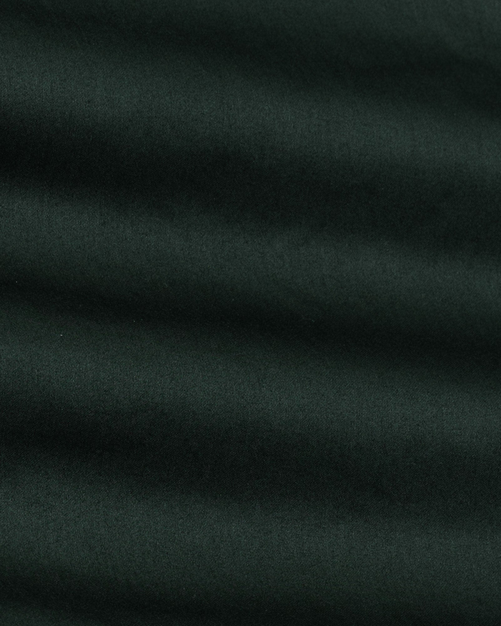 Luce Green Cotton Plain Mandarin Shirt - Bullane