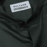 Luce Green Cotton Plain Mandarin Shirt