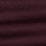 Luce Maroon Cotton Plain Mandarin Shirt - Bullane