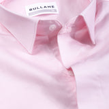 Benedict Pink Cotton Plain Shirt
