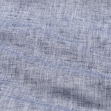 Neutonss Navy Blue Linen Plain Shirt