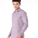 Neutonss Wine Linen Plain Shirt - Bullane