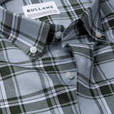 Murcia Green Cotton Checks Button Down Shirt