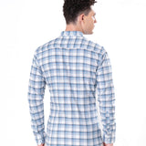 Murcia White Cotton Checks Button Down Shirt - Bullane