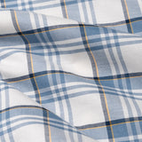 Murcia White Cotton Checks Button Down Shirt