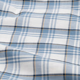 Murcia White Cotton Checks Button Down Shirt