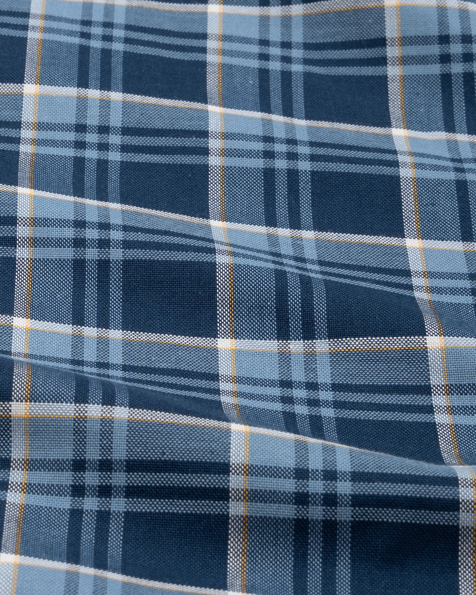 Murcia Blue Cotton Checks Button Down Shirt