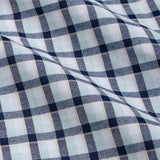 Senza White Cotton Checks Shirt