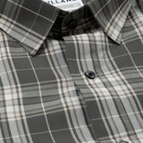 Senza Green Cotton Checks Shirt