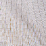 Amster Brown Cotton Geometric Print Shirt - Bullane