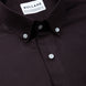 Zawro Purple Cotton Plain Button Down Shirt - Bullane