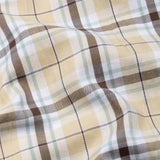 Karl Yellow Cotton Check Shirt - Bullane
