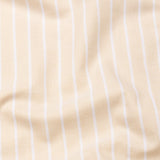 Julian Peach Oxford Cotton Stripe Button Down Shirt - Bullane