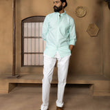 Julian Green Oxford Cotton Stripe Button Down Shirt