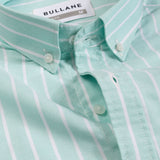 Julian Green Oxford Cotton Stripe Button Down Shirt