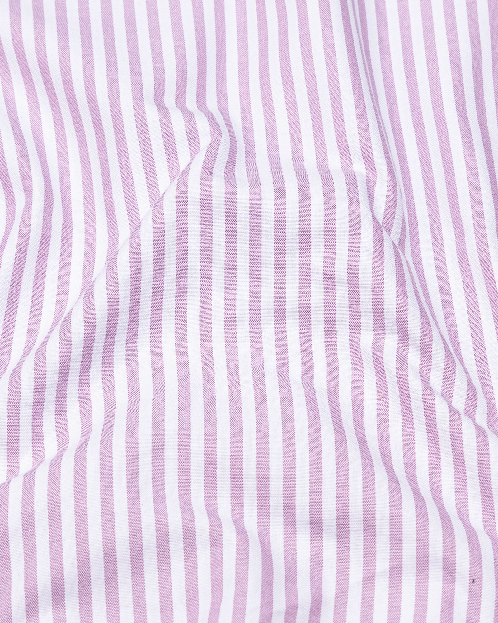 Armin Pink Stripe Oxford Cotton Mandarin Shirt - Bullane