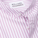 Armin Pink Stripe Oxford Cotton Mandarin Shirt