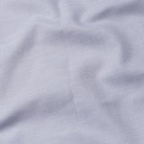 Axors SIlver Linen Plain Mandarin Shirt
