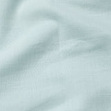 Axors Cyan Linen Plain Mandarin Shirt