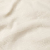 Axors Light Yellow Linen Plain Mandarin Shirt