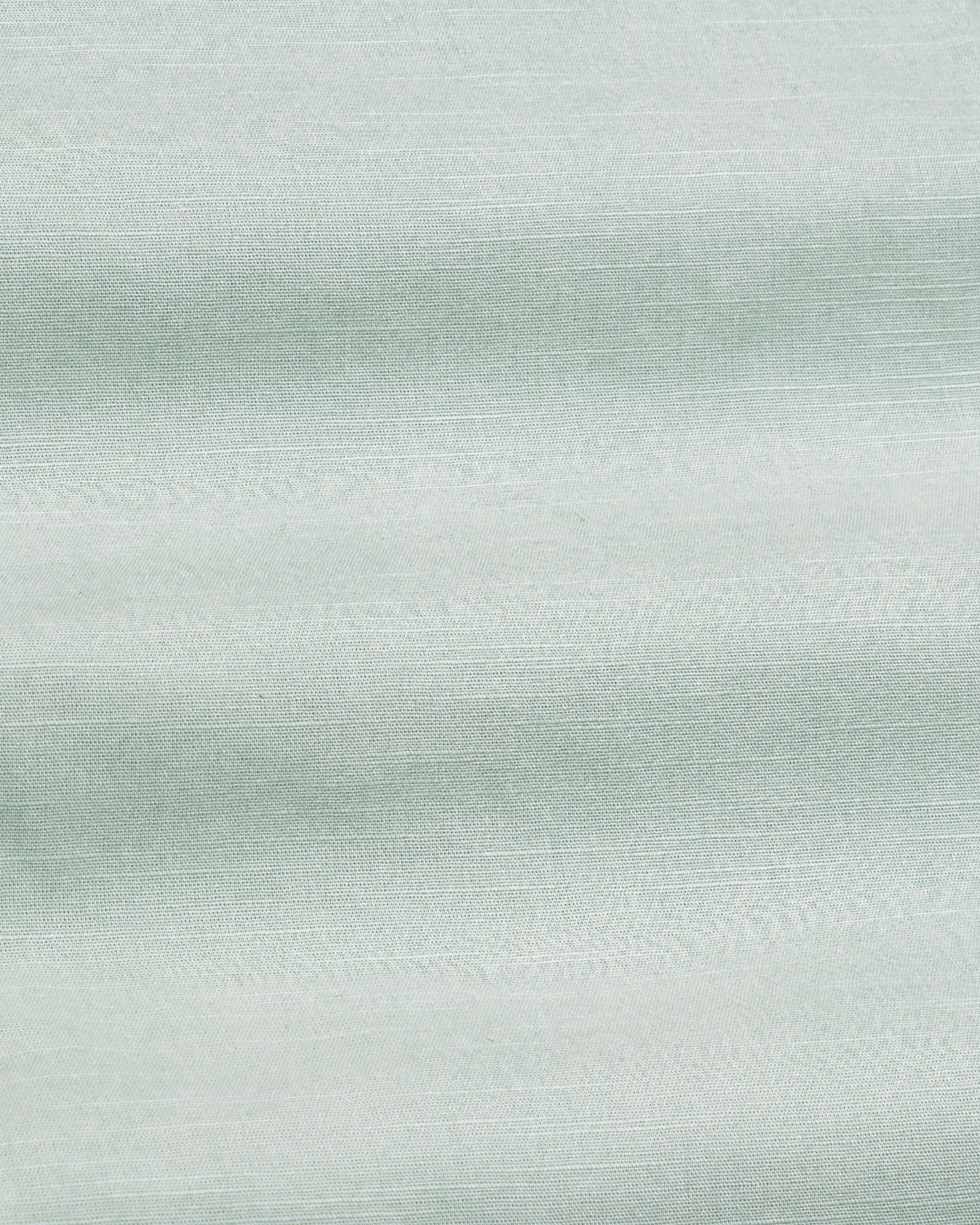 Axors Light Olive Linen Plain Mandarin Shirt - Bullane